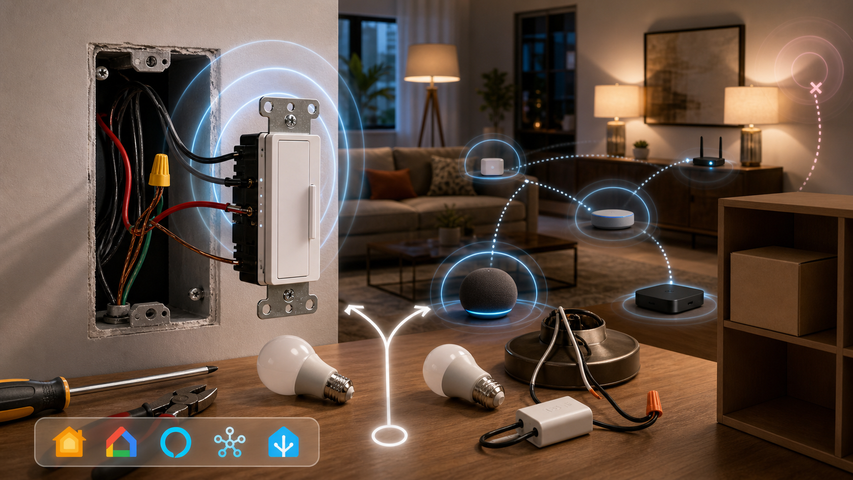 SmartSetup's Thread Dimmer Is A Wiring Decision First