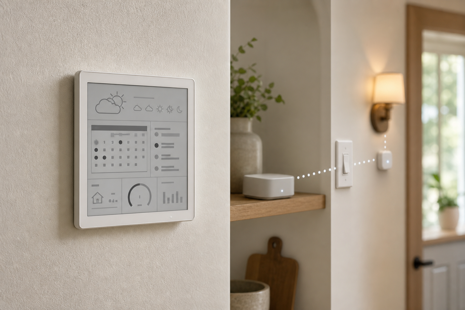 SwitchBot's $110 E-Ink Dashboard Makes Matter a Bonus, Not the Buy